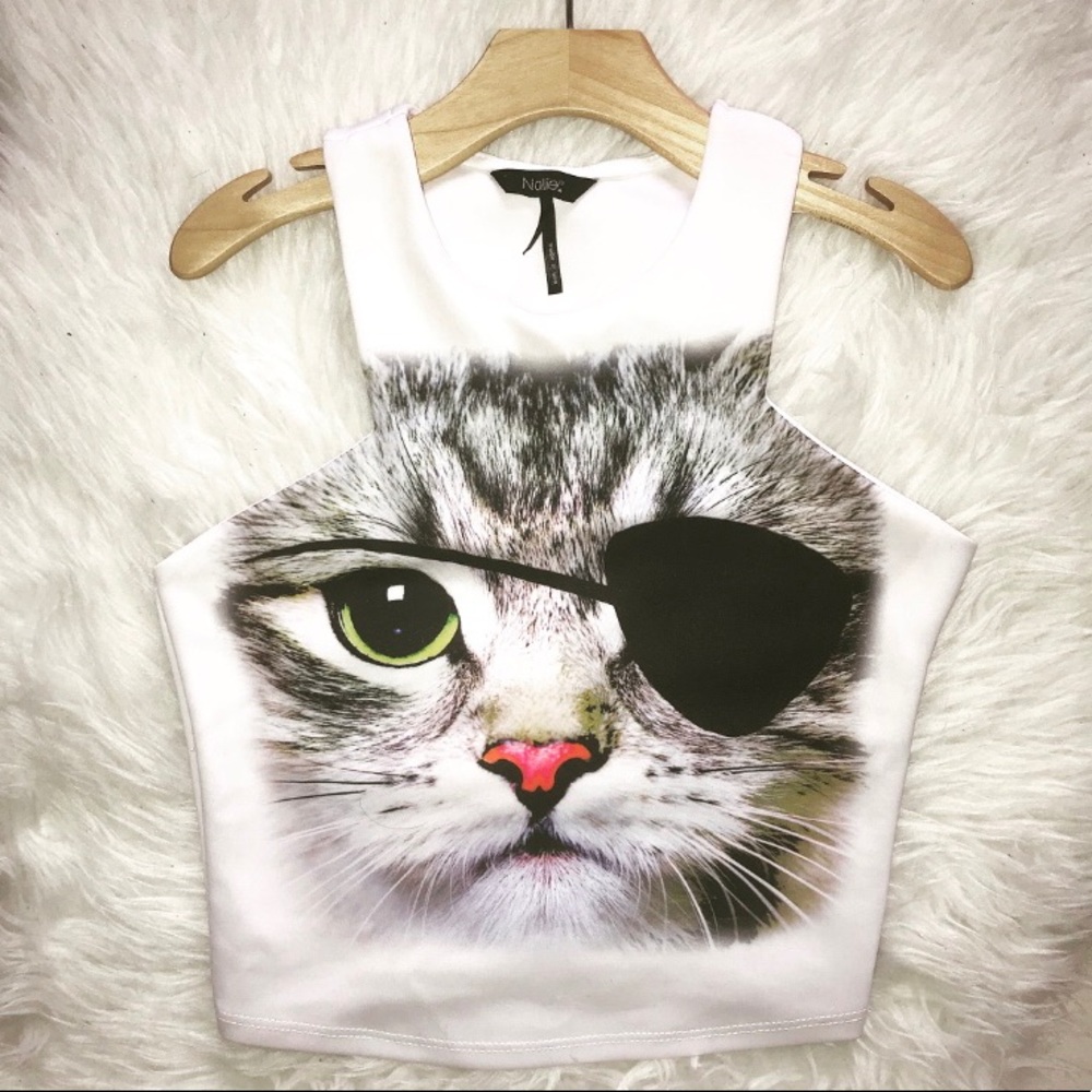 😻 Nollie Pirate Cat Crop Top